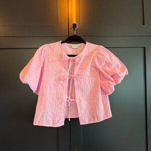 New fun pink blouse